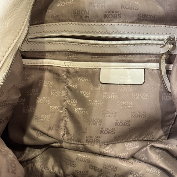 Michael Kors large white leather bag - Picture 4 of 8